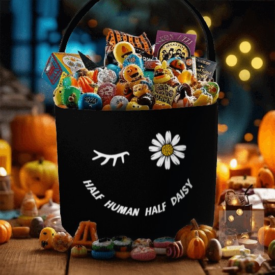 Daisy Garden Gardening Gardener Fabric Baskets