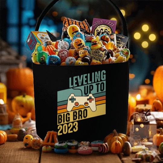 Level up Big Brother 2023 Baby Gamer Boy Baby Fabric Baskets