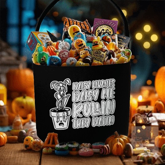 Daisy Garden Gardening Gardener Fabric Baskets