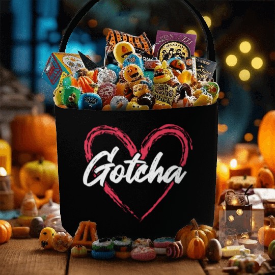 Gotcha Heart Adoption Fabric Baskets