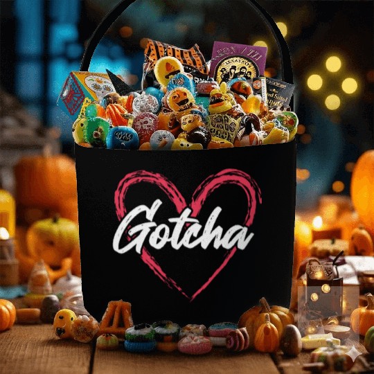 Gotcha Heart Adoption Fabric Baskets