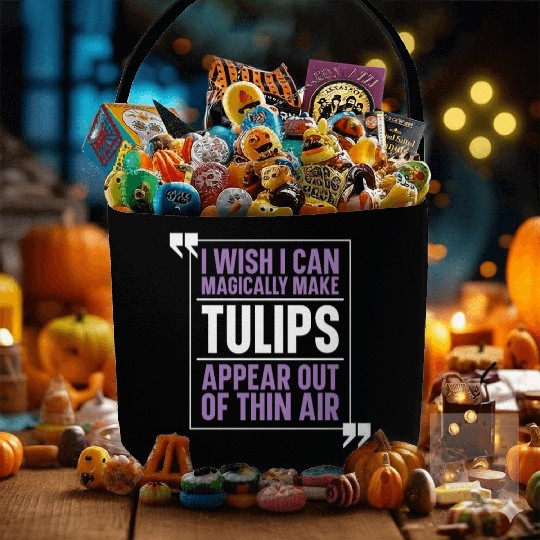 Tulip Garden Gardening Fabric Baskets