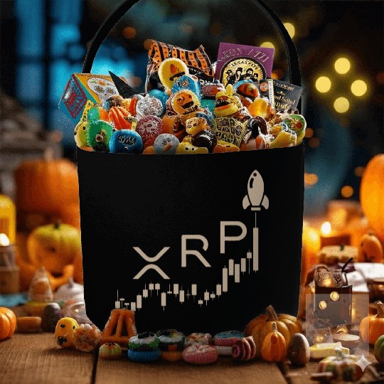 xrp moon 2022 Fabric Baskets