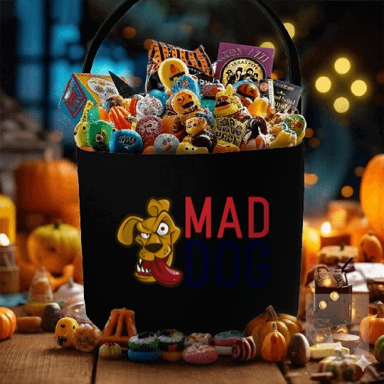 Mad Dog Fabric Baskets