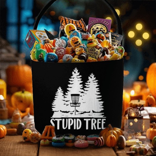 Stupid Tree Fabric Baskets Disc Golf Fabric Baskets