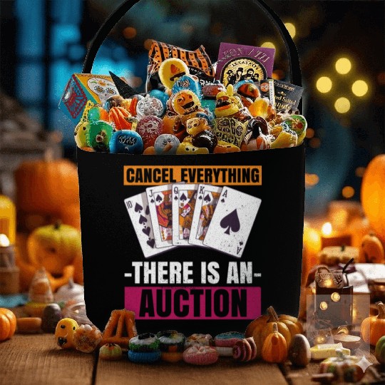 Card Game Bridge Quote for a Bridge Nerd Fabric Baskets