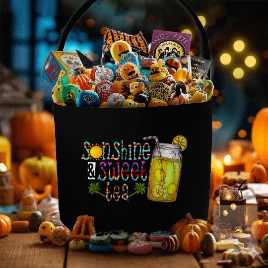 Sunshine Sweet Tea Fabric Baskets