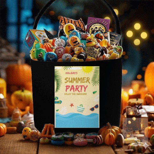 Summer party Fabric Baskets