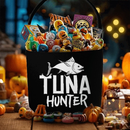 Red Tuna Fish Bluefin Fishing Salad Fabric Baskets