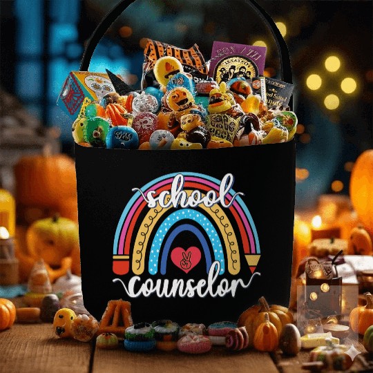 School Counselor, School Guidance Appreciation Fabric Baskets