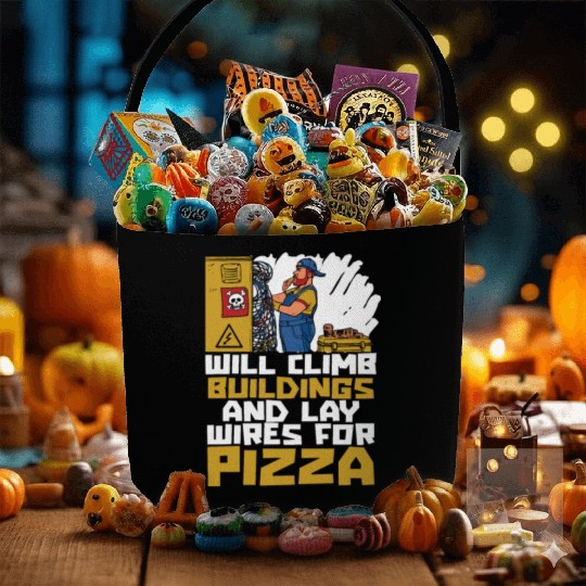 Electrician Electrical Engineer Lineman Fabric Baskets