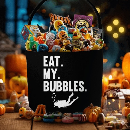 Scuba Diving Diver Fabric Baskets