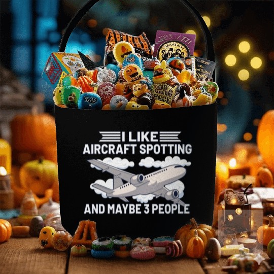 Aircraft Spotting Airplane Aircraft Spotter Fabric Baskets