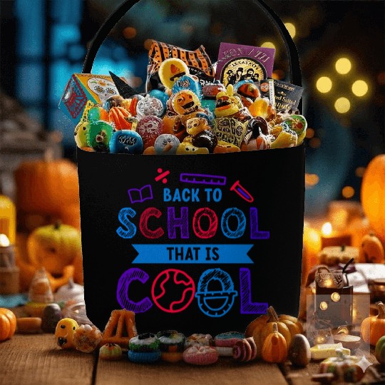Kids Back to School That Is Cool Design Fabric Baskets
