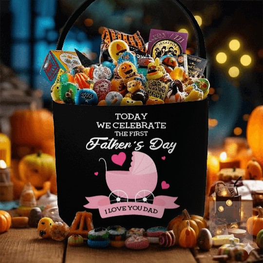 Today We Celebrate The First Father's Day Fabric Baskets