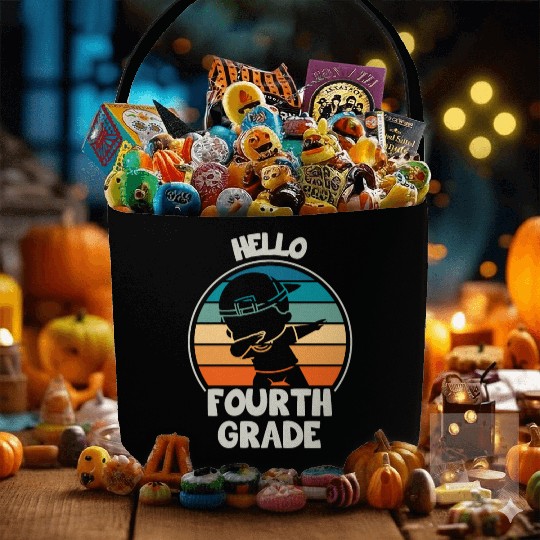 Fourth Grade Back to School Teacher Fabric Baskets