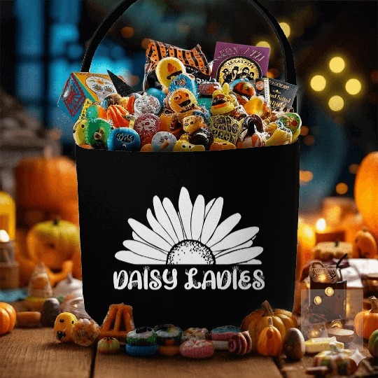 Daisy Garden Gardening Gardener Fabric Baskets