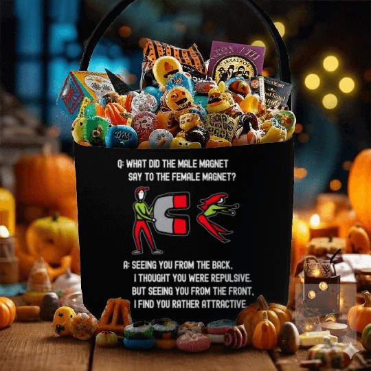 Physics Physicist Fabric Baskets