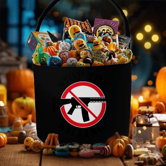 Stop The Killing! (Gun Reform / No Weapons / 3C) Fabric Baskets