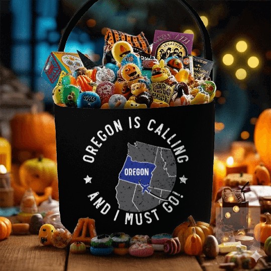 Oregon Is Calling And I Must Go America Oregonians Fabric Baskets