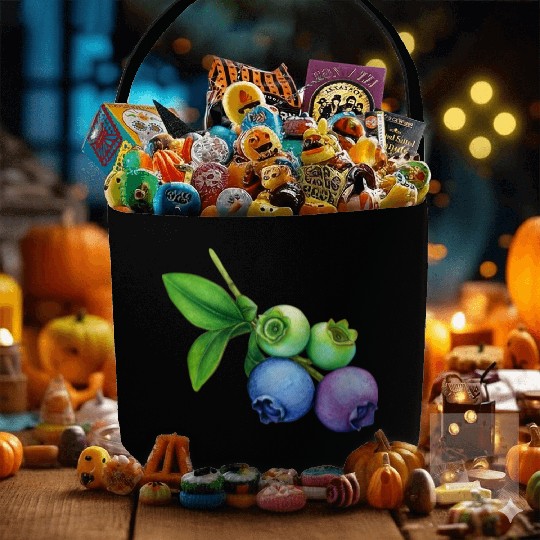 blueberries Fabric Baskets