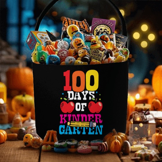 100 Days Of Kindergarten Sweet Cute Sayings Team Fabric Baskets