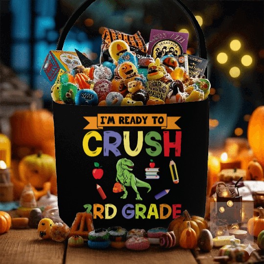 3rd Grade Back To School Fabric Baskets