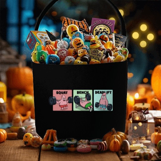 Majin Buu vs Patrick - Funny Anime Gym Fabric Baskets