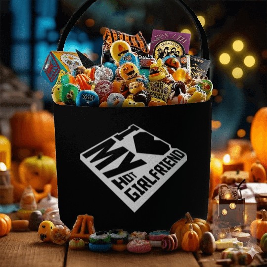 I love my girlfriend Fabric Baskets