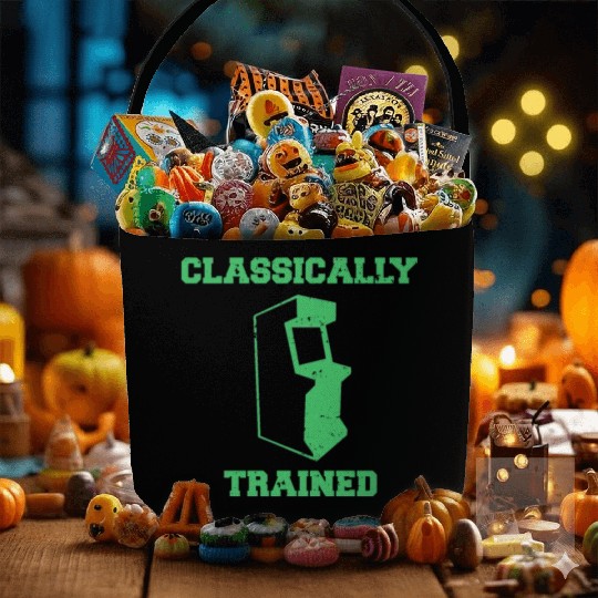 Classically Trained | Arcade player Fabric Baskets