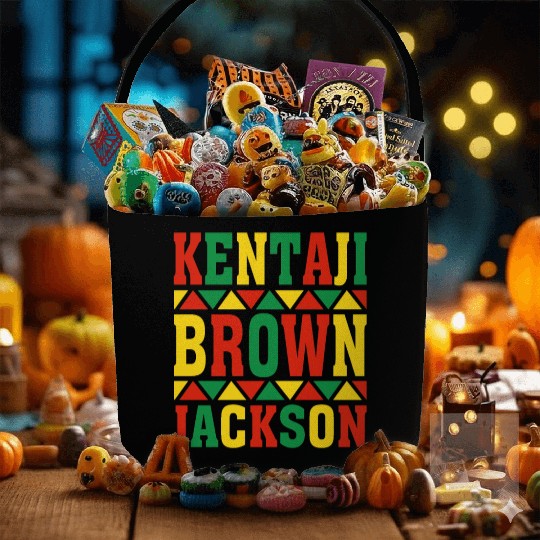 Ketanji Brown Jackson Supreme Court Woman Judge Fabric Baskets