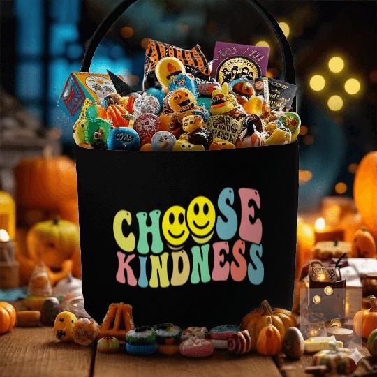 Choose Kindness - Rainbow Love Tolerance Gay LGBT Fabric Baskets