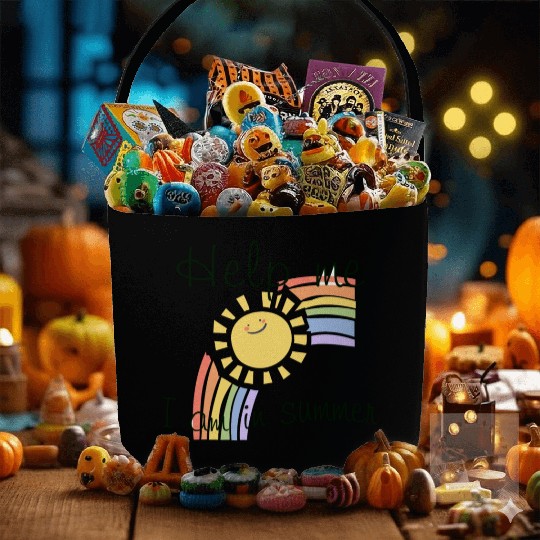 Help me I am in summer , in summer Fabric Baskets