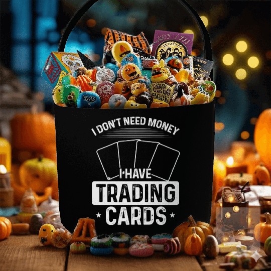 Trading Card Game Collector dont need Money Fabric Baskets