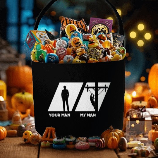 Your Man My Man, Lineman Fabric Baskets