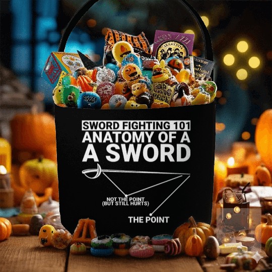 Sword Fighting 101 Anatomy Of A Sword 2 Fabric Baskets