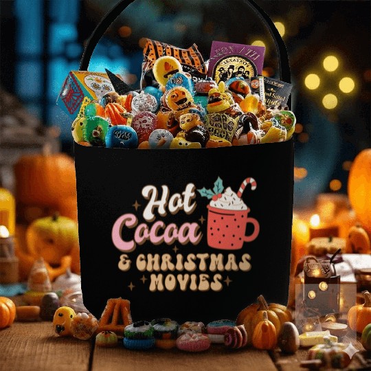 Hot cocoa Fabric Baskets