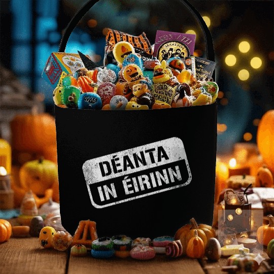 Deannt In Eirinn Made In Ireland Irish Republican Fabric Baskets