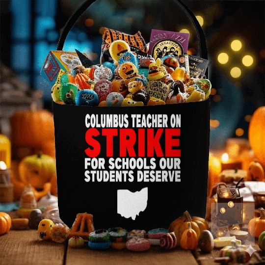 Columbus Ohio School Teachers Strike OH Teacher Fabric Baskets