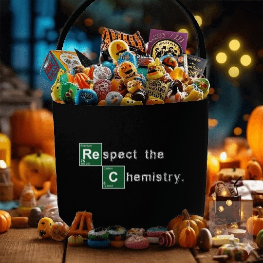 Respect the Chemistry Breaking Bad Fabric Baskets