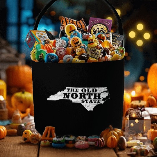 The Old North State Home Vintage Rustic Carolina Fabric Baskets