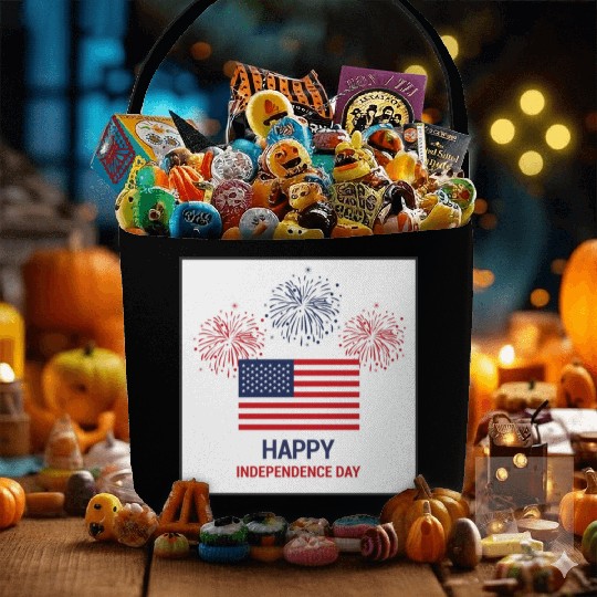 American Flag Fabric Baskets: USA Patriotic For US Men