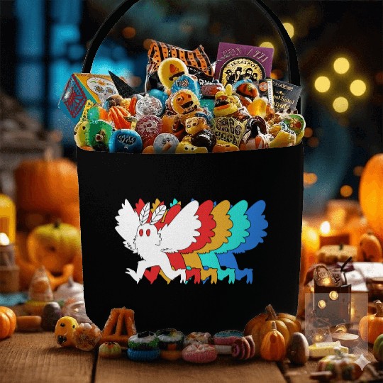 Cryptozoologist Cryptid Mothman Fabric Baskets