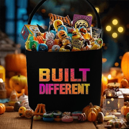 Built Different On Another Level Funny Gaming Fabric Baskets