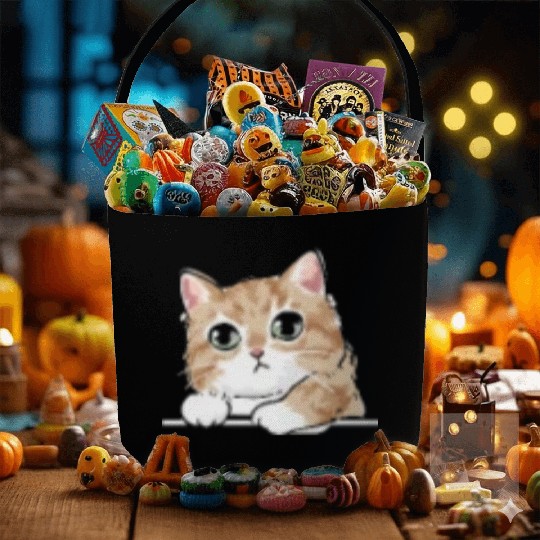 Cat Owner Cute Cat Lover I Cute Cat Fabric Baskets