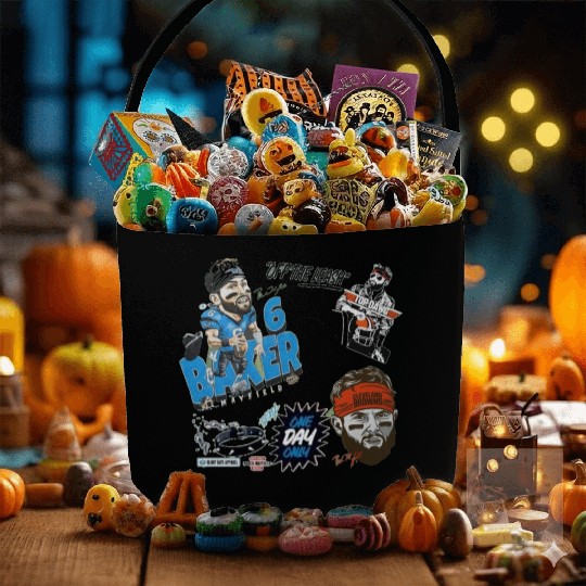 baker mayfield Fabric Baskets