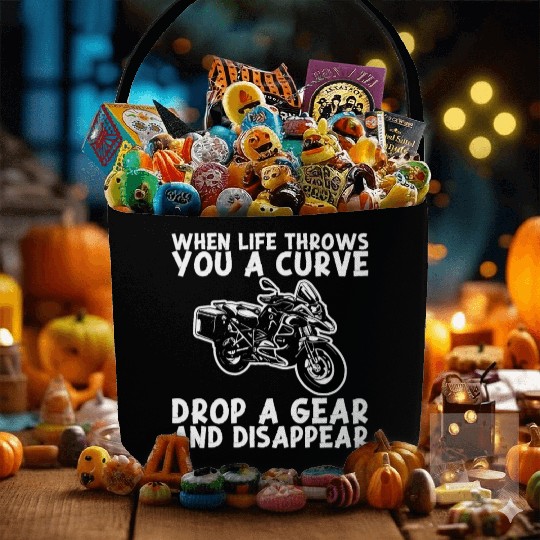 When Life Throws Curve Drop A Gear And Disappear Fabric Baskets