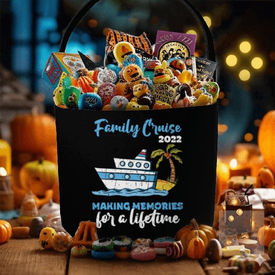 Family Cruise 2022 Making Memories for a Lifetime Fabric Baskets