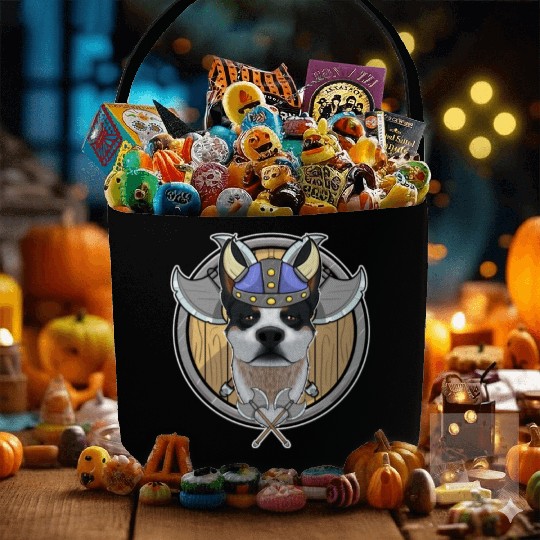 Australian Cattle Dog I Valhalla I Viking Fabric Baskets