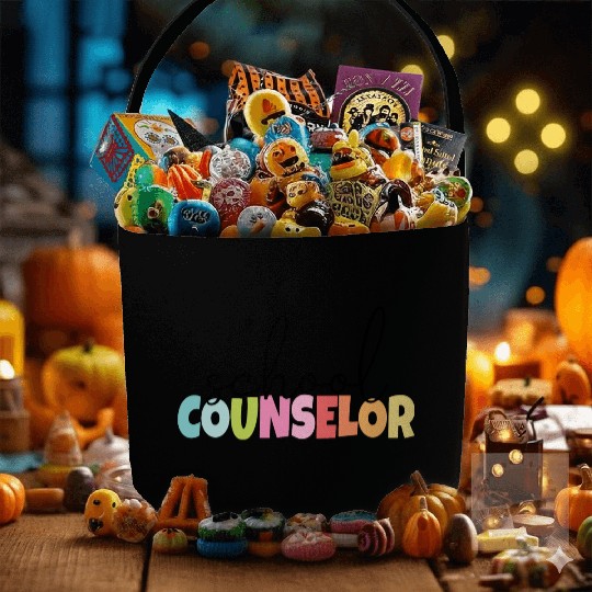 School Counselor Classic Gift Fabric Baskets